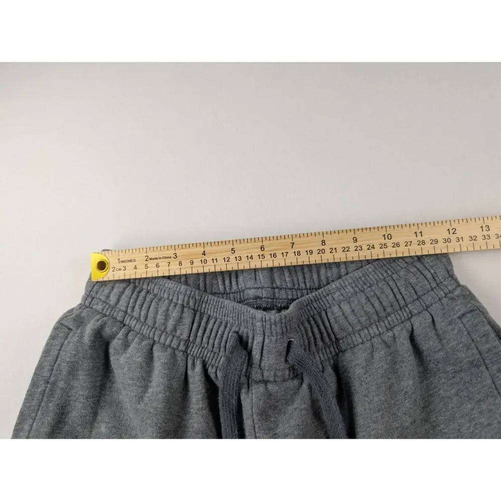 Under Armour Men’s Small Gray Loose Fit Fleece Sweatpants Athletic Pants